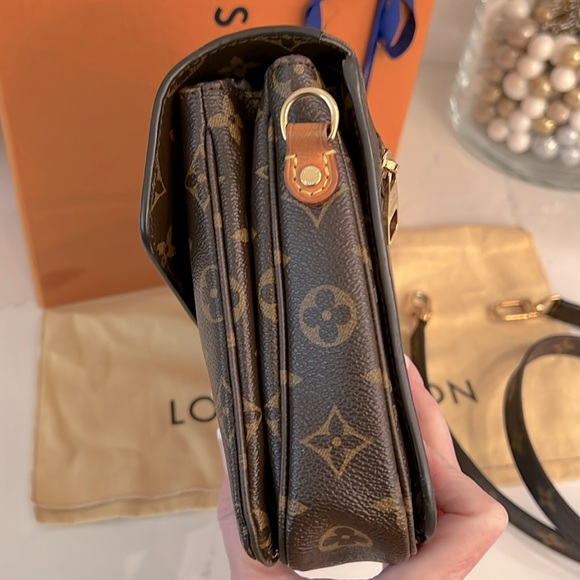 Louis Vuitton Métis Pochette Monogram Canvas Shoulder Crossbody Bag - Picture 10 of 17